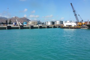 Container Terminal auf Mauritius ist fertiggestellt
